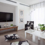 tulle for living room decoration