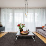 tulle for living room design photo