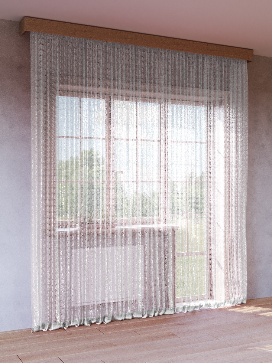 spider web curtain width