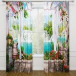 tulle with photo printing ideas interior