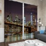 tulle with photo printing interior ideas