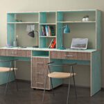 table pour enfants turquoise