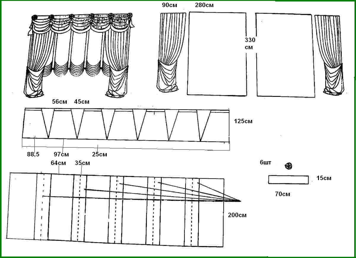 modèle de rideaux