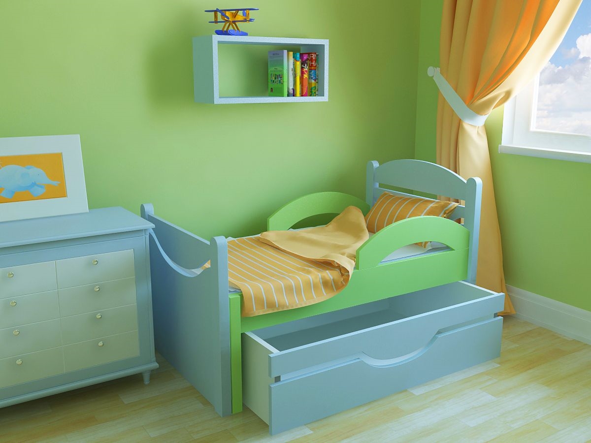 bed for children's room