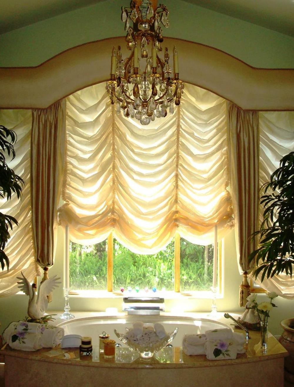 origin of French curtains