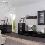 wenge furniture with white walls