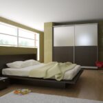 furniture wenge bed and wardrobe