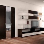 furniture wenge mirror cabinet