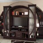 furniture wenge round wall