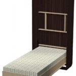 single bed-wardrobe