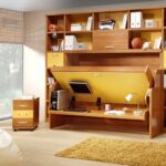 horizontal bed-wardrobe