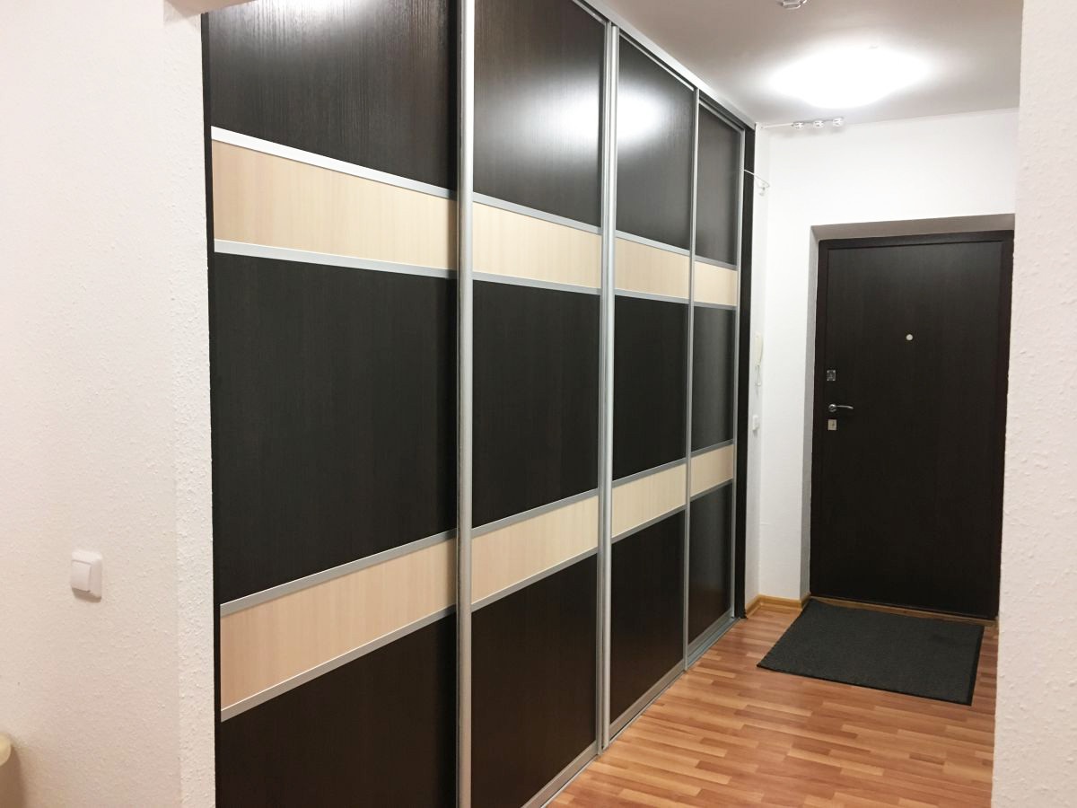 wardrobe in the hallway