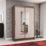 wardrobe with mirror