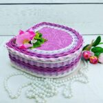 wicker box lilac