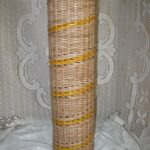 box wicker cylinder