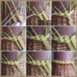 the process of weaving the box step by step