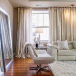 curtains in the living room types of decor