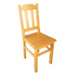 chair wooden yellow