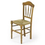 wooden high chair