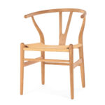 chair wooden wide