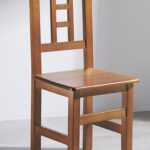 chair wooden straight