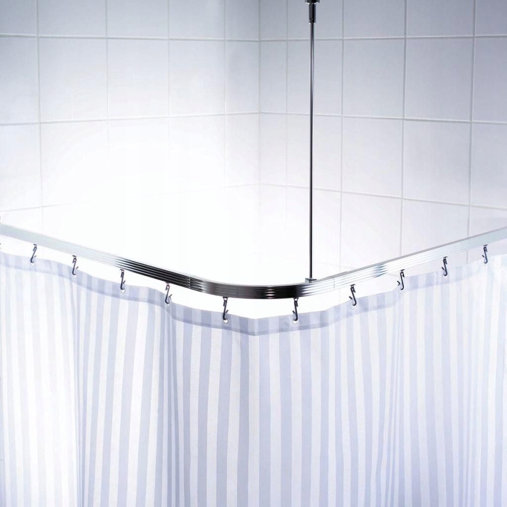 flexible curtain rod for bathroom