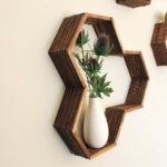 stand-honeycomb for flowers