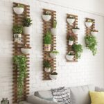 hanging shelf for flowers