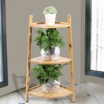 triple stand for indoor plants