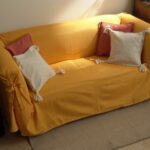 yellow bedspread