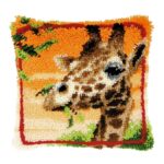 embroidery giraffe