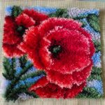 embroidery poppies