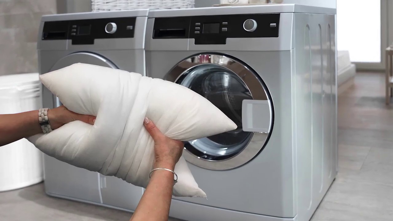 how to wash a pillow