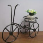 flower bike stand