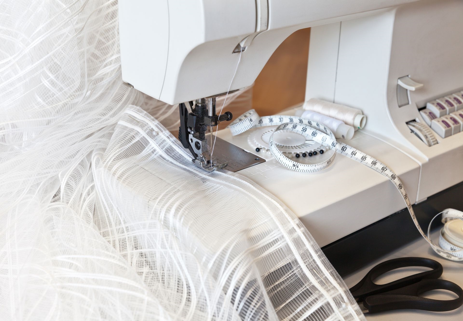 tulle sewing