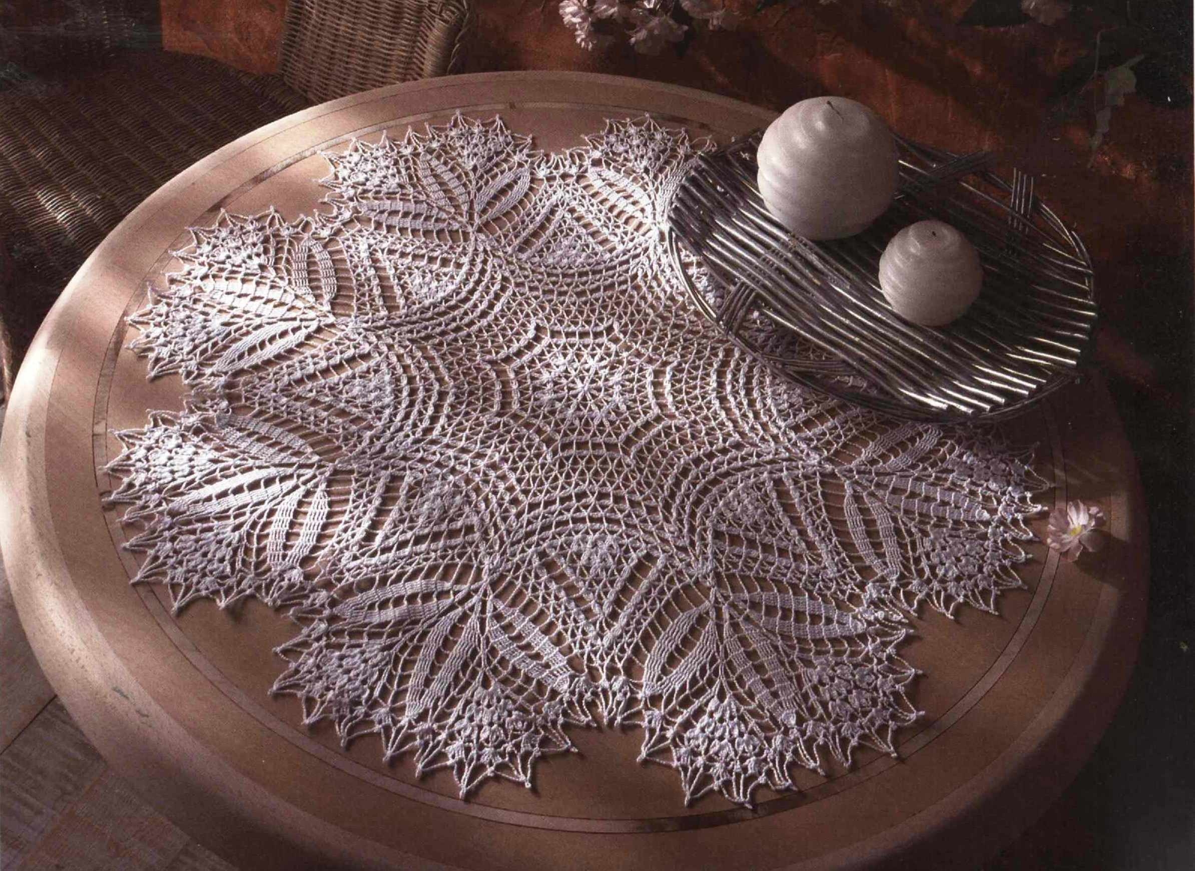 round napkin crochet