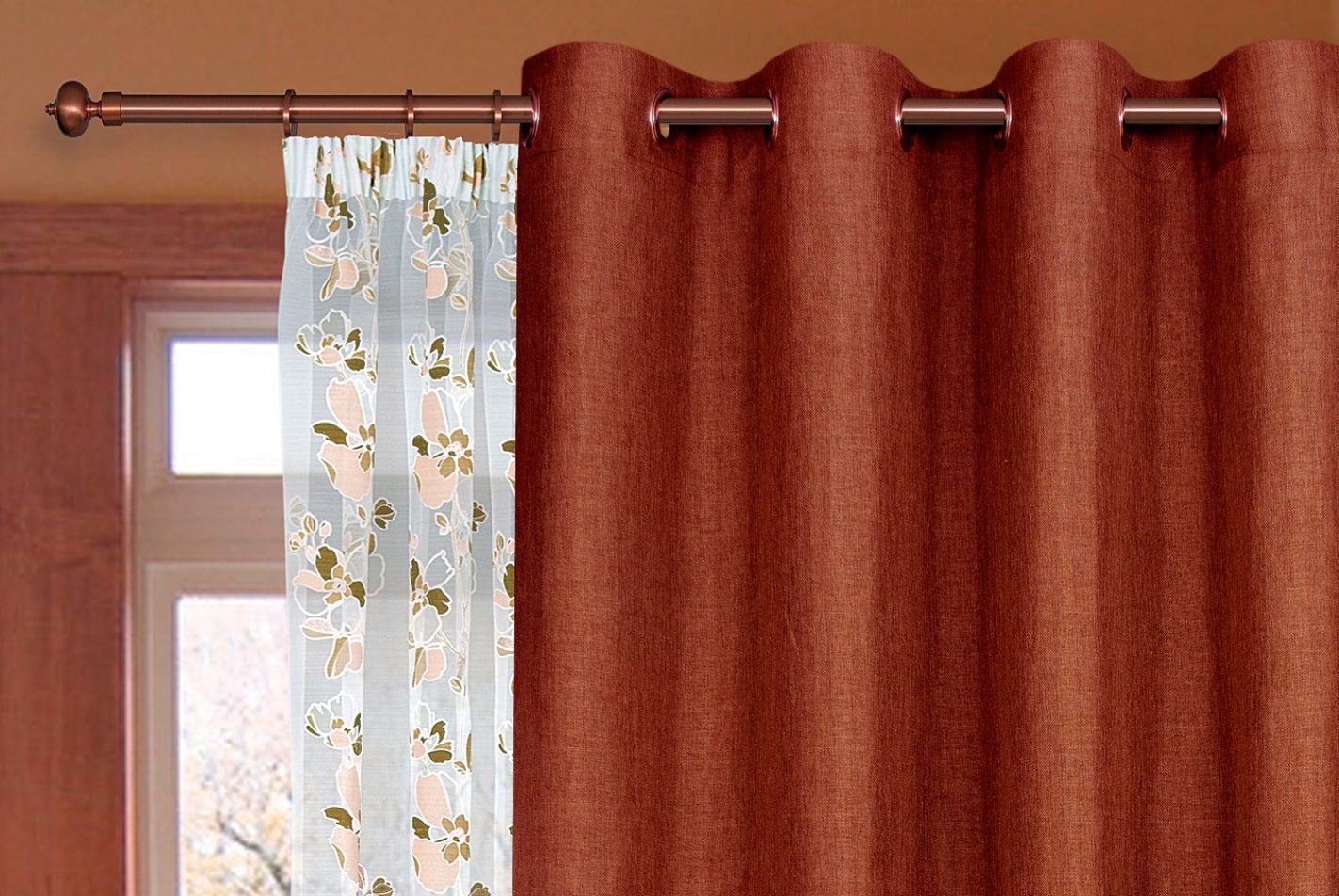 combined curtains