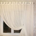 curtain in the kitchen