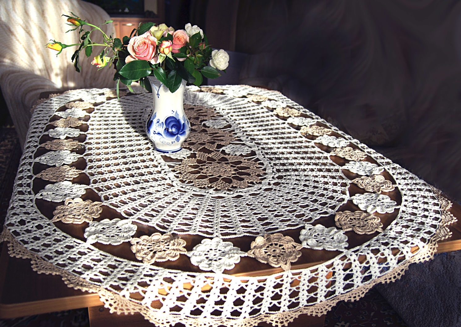 oval tablecloth