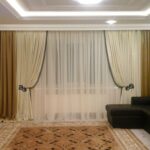 curtains in the hall