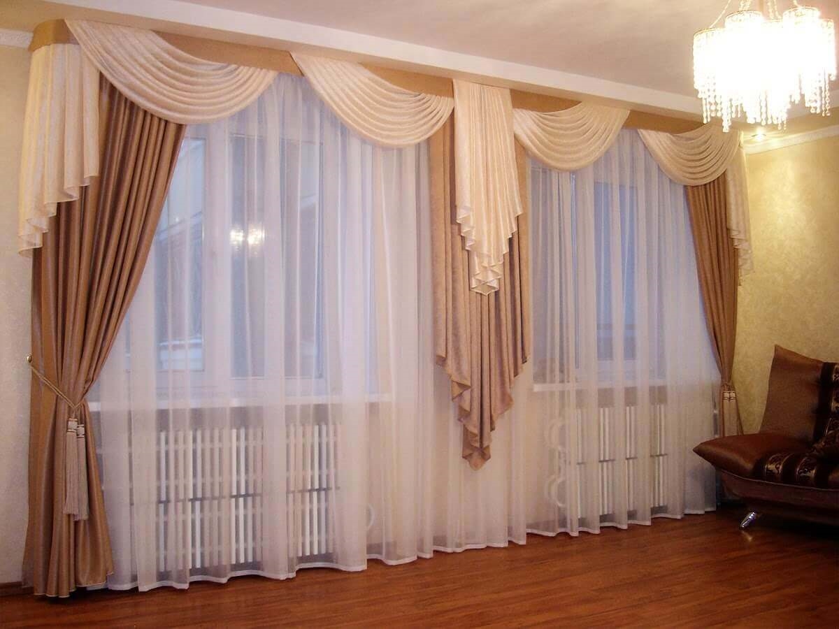 curtains in the hall