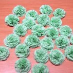 green carnations