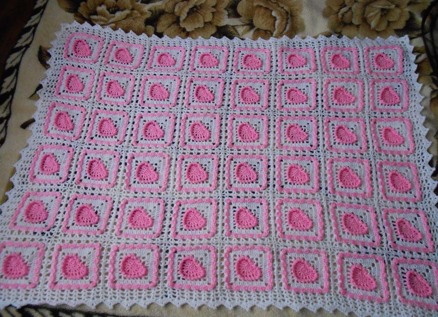 fil à crocheter pour couverture de bébé