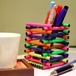 pencil holder from markers