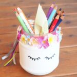 unicorn pencil holder