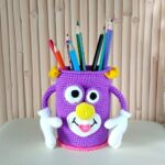 lilac pencil holder