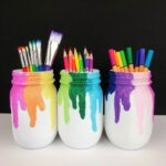 jar pencil holder