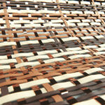 how to weave a rug from belts