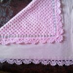 pink plaid shawl