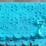 blue blanket for a newborn